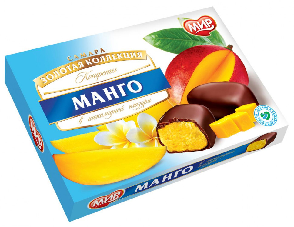  КФ МИР Манго-Кокос в шоколадной глазури 160г  в Ставрополе