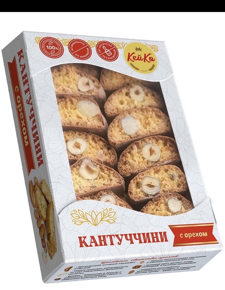  Кей Ко Кантуччини с орехом, 200г    в Ставрополе